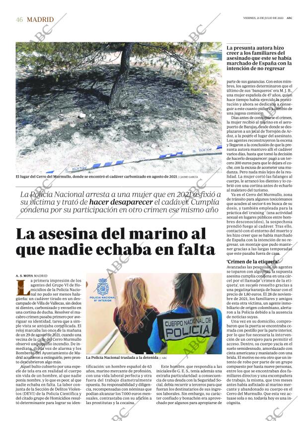 ABC MADRID 21-07-2023 página 46