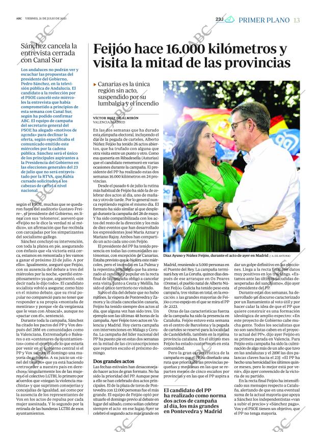 ABC SEVILLA 21-07-2023 página 13