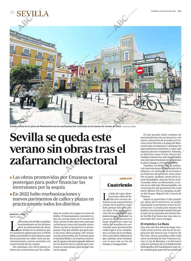 ABC SEVILLA 21-07-2023 página 20