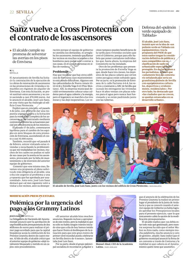 ABC SEVILLA 21-07-2023 página 22