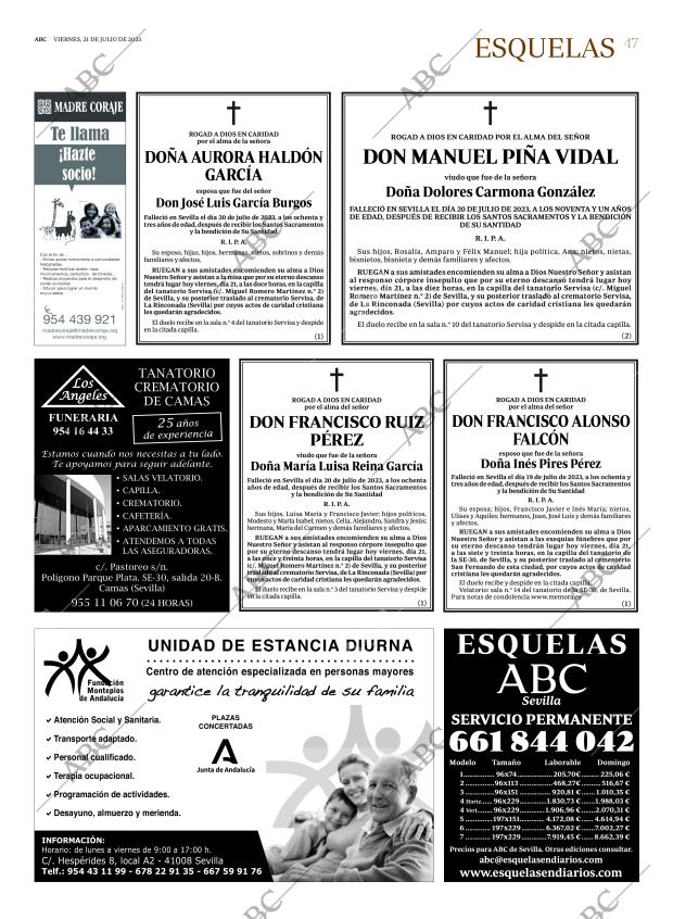 ABC SEVILLA 21-07-2023 página 47