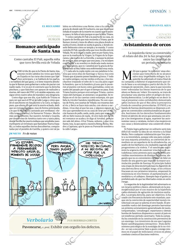 ABC SEVILLA 21-07-2023 página 5