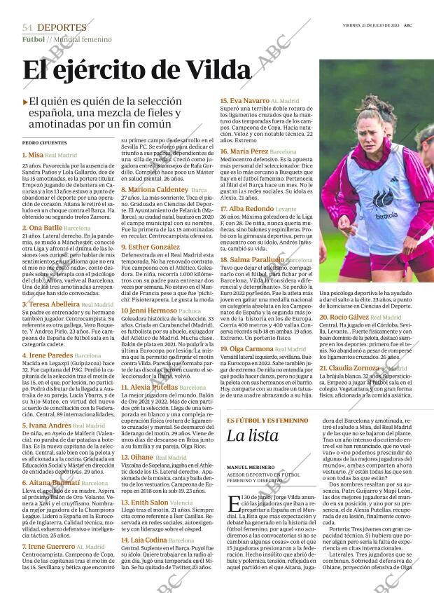 ABC SEVILLA 21-07-2023 página 54