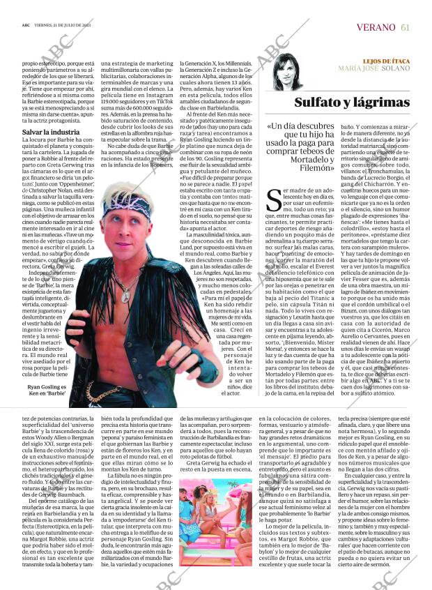 ABC SEVILLA 21-07-2023 página 61