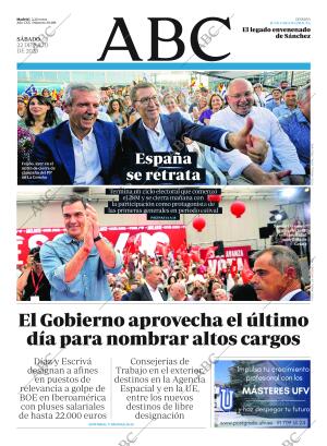 ABC MADRID 22-07-2023 página 1