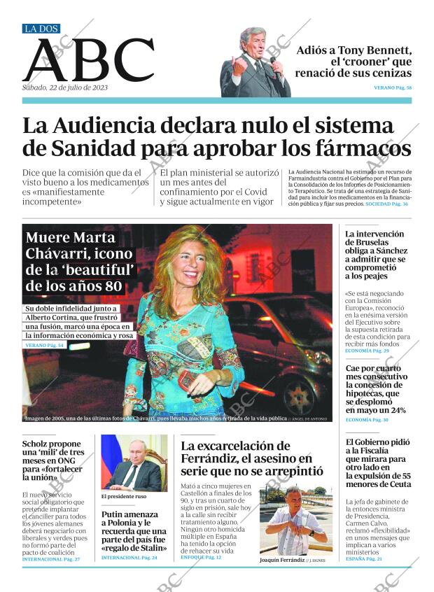 ABC MADRID 22-07-2023 página 2