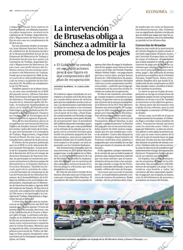 ABC MADRID 22-07-2023 página 29