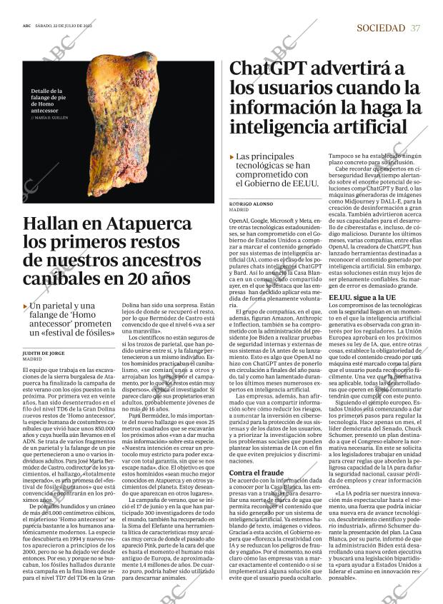 ABC MADRID 22-07-2023 página 37