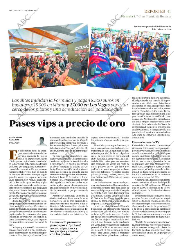 ABC MADRID 22-07-2023 página 41
