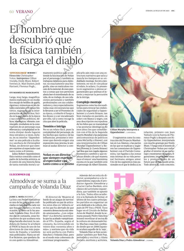 ABC MADRID 22-07-2023 página 60