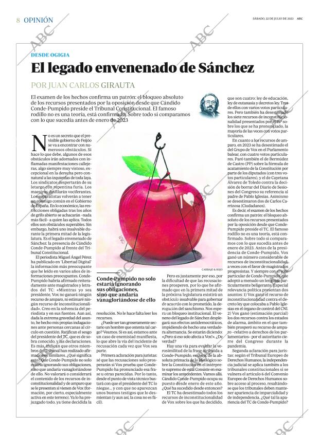ABC MADRID 22-07-2023 página 8