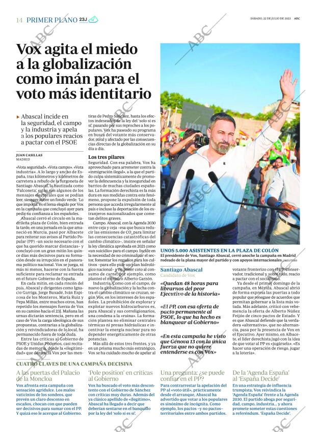 ABC SEVILLA 22-07-2023 página 14