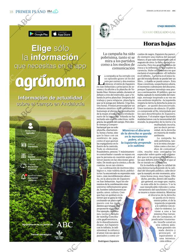 ABC SEVILLA 22-07-2023 página 18