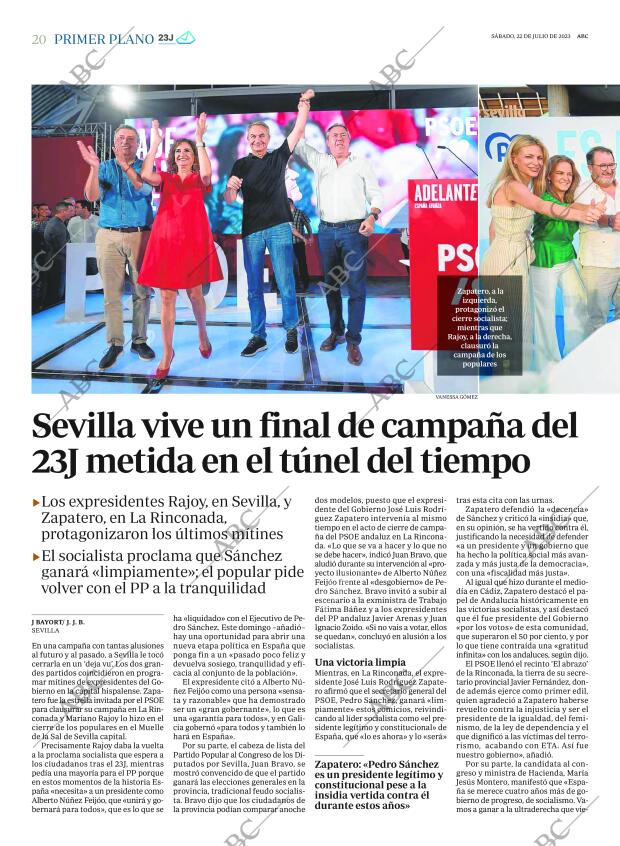 ABC SEVILLA 22-07-2023 página 20