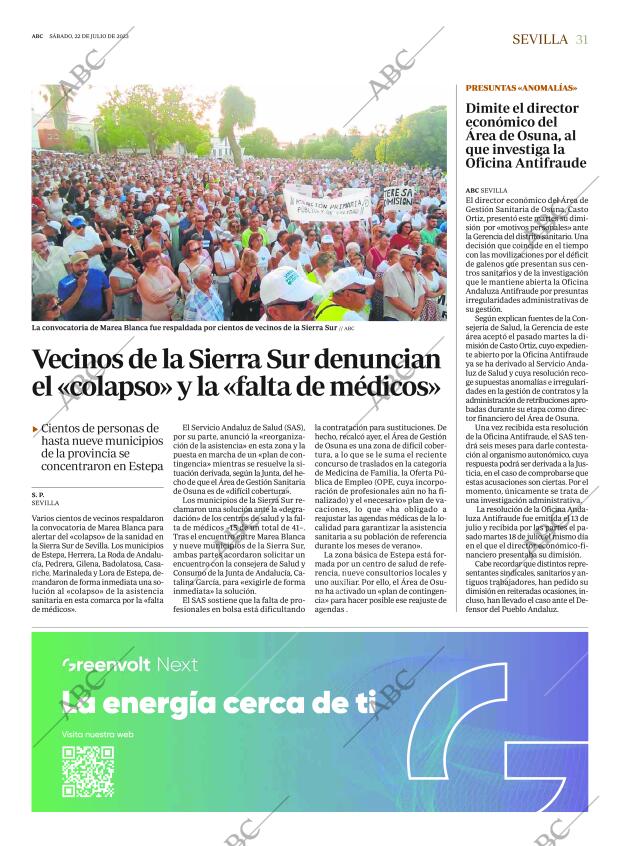 ABC SEVILLA 22-07-2023 página 31