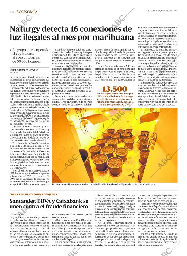 ABC SEVILLA 22-07-2023 página 44