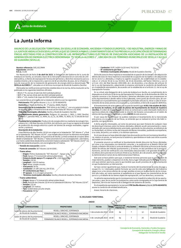 ABC SEVILLA 22-07-2023 página 47