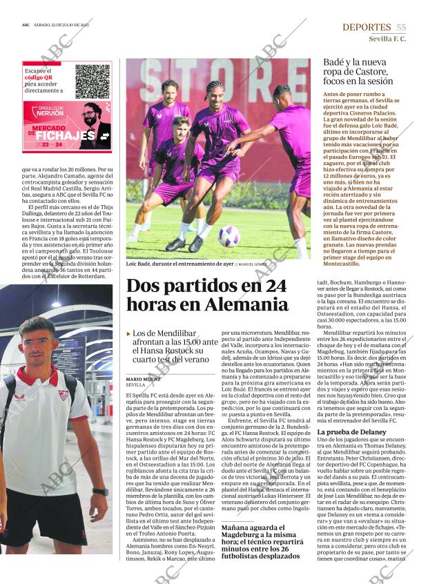 ABC SEVILLA 22-07-2023 página 55