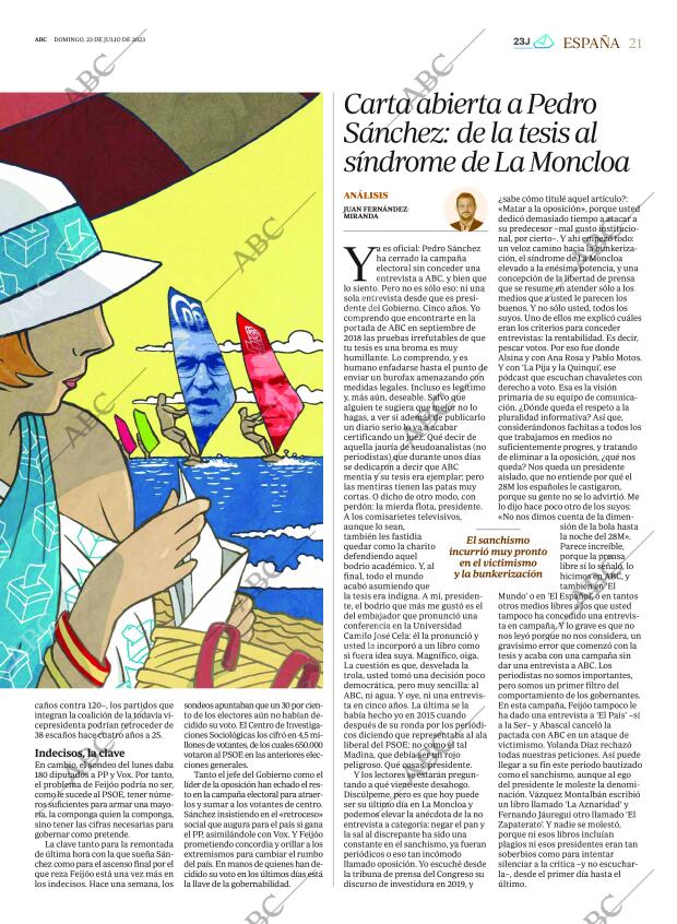 ABC MADRID 23-07-2023 página 21