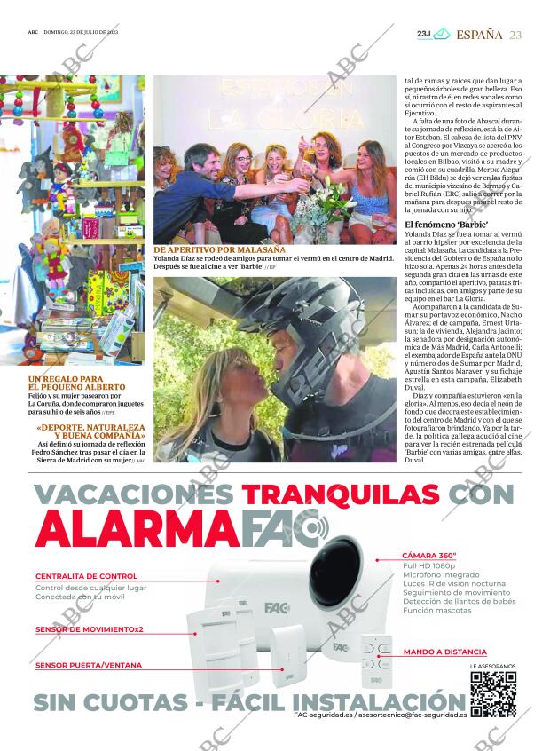 ABC MADRID 23-07-2023 página 23