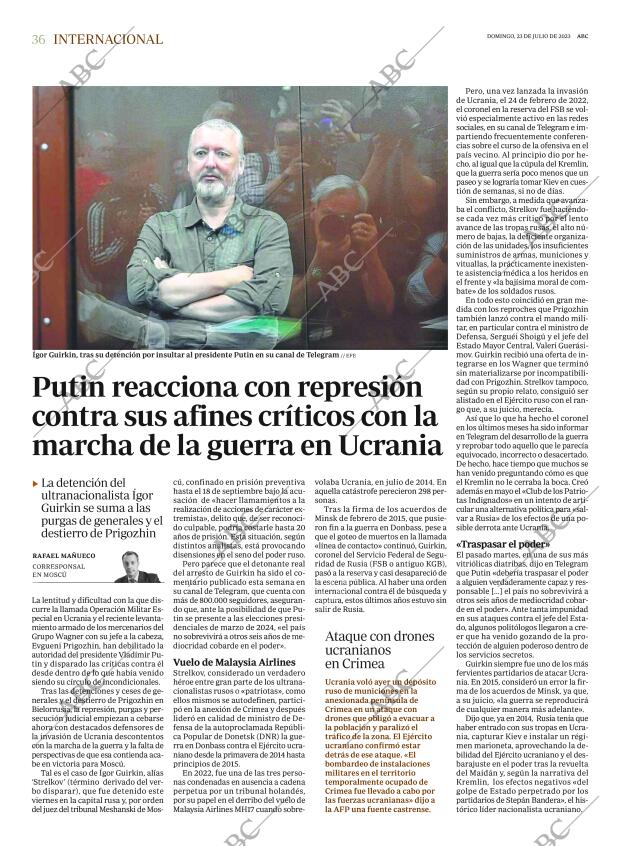 ABC MADRID 23-07-2023 página 36