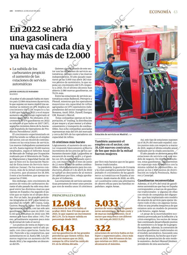 ABC MADRID 23-07-2023 página 43