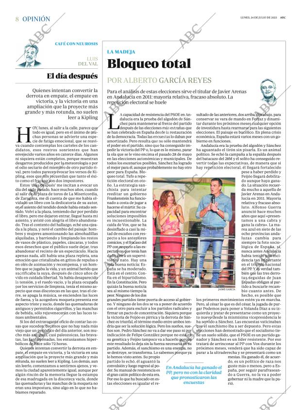 ABC SEVILLA 24-07-2023 página 8