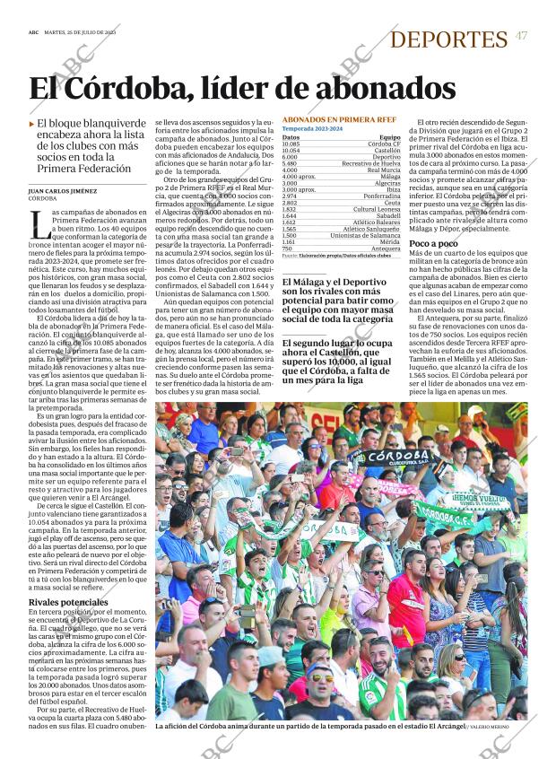 ABC CORDOBA 25-07-2023 página 47