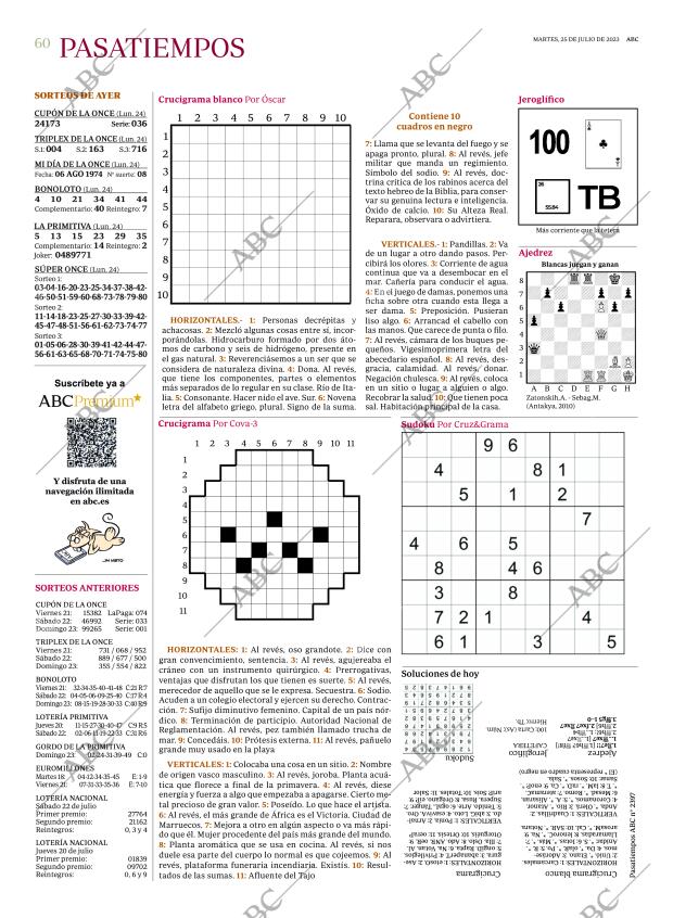 ABC CORDOBA 25-07-2023 página 60