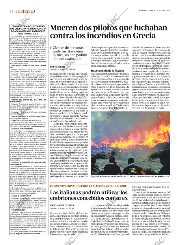 ABC CORDOBA 26-07-2023 página 44