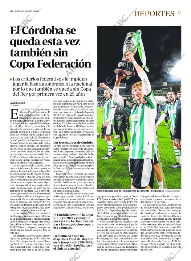 ABC CORDOBA 27-07-2023 página 43
