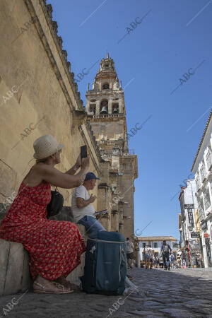 Turistas en Agosto