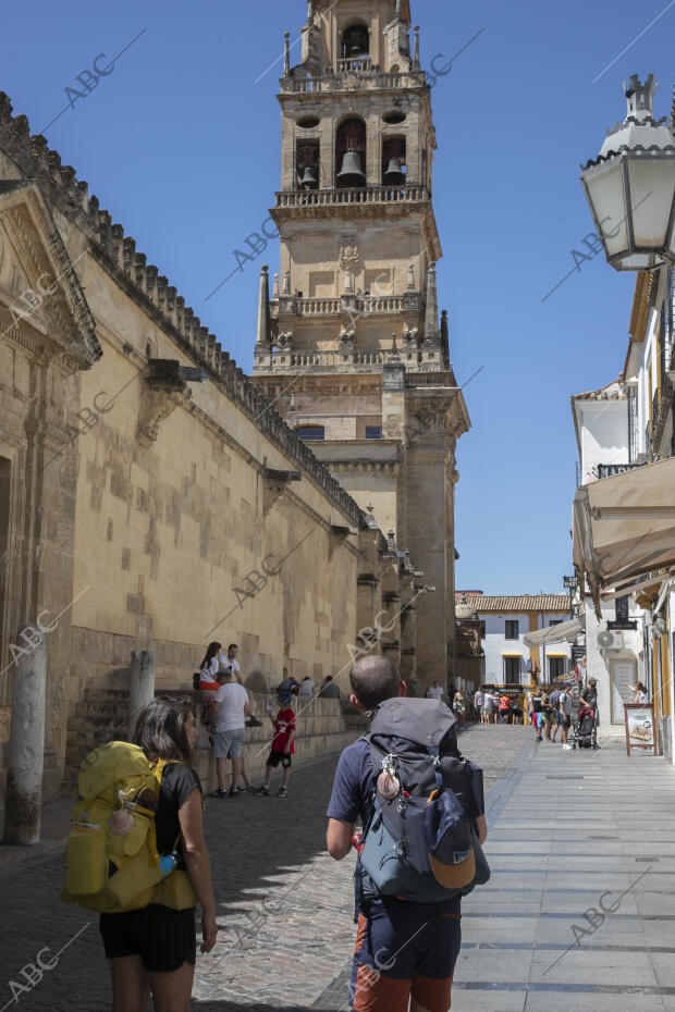 Turistas en Agosto