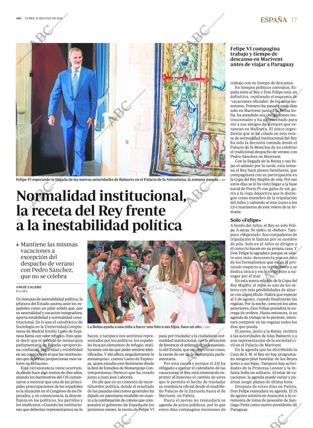 ABC MADRID 31-07-2023 página 17