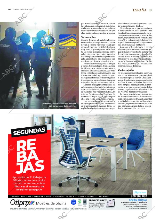ABC MADRID 31-07-2023 página 19