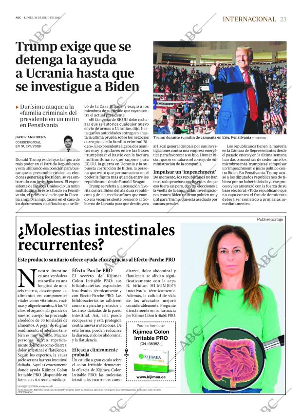 ABC MADRID 31-07-2023 página 23