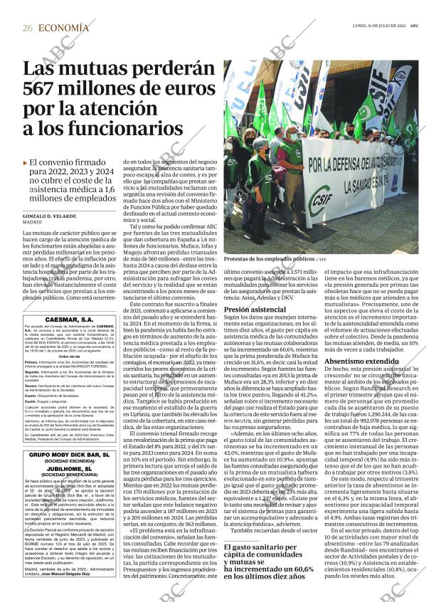 ABC MADRID 31-07-2023 página 26