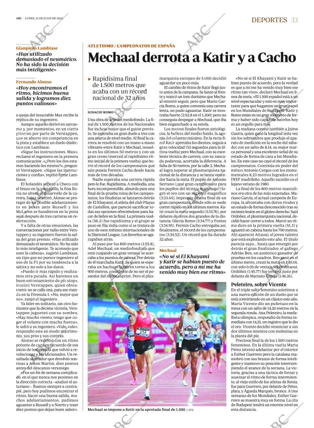 ABC MADRID 31-07-2023 página 33