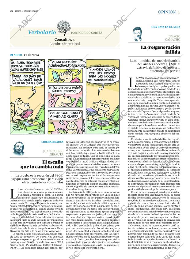ABC MADRID 31-07-2023 página 5