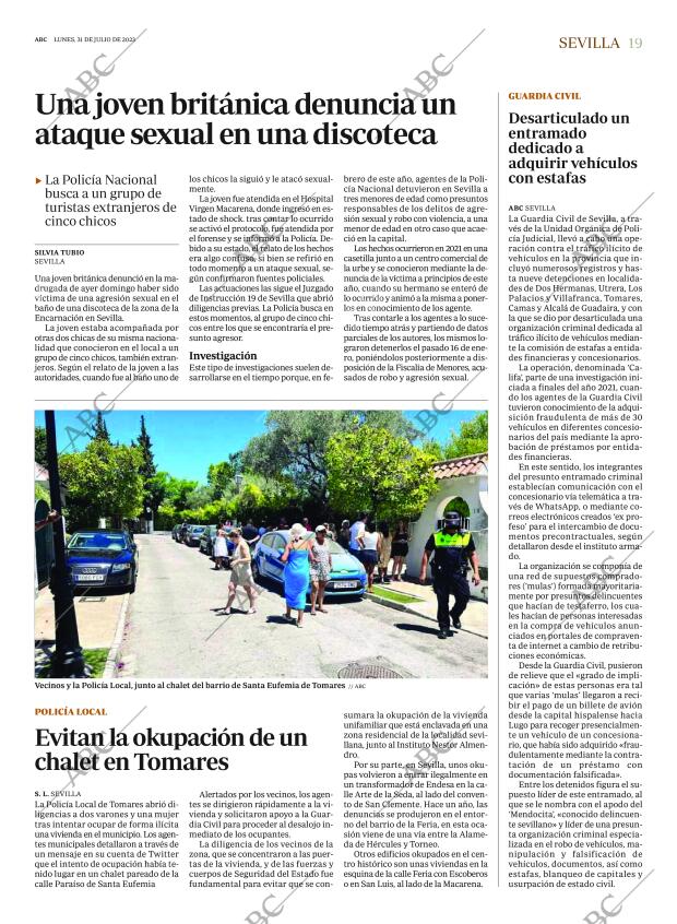ABC SEVILLA 31-07-2023 página 19