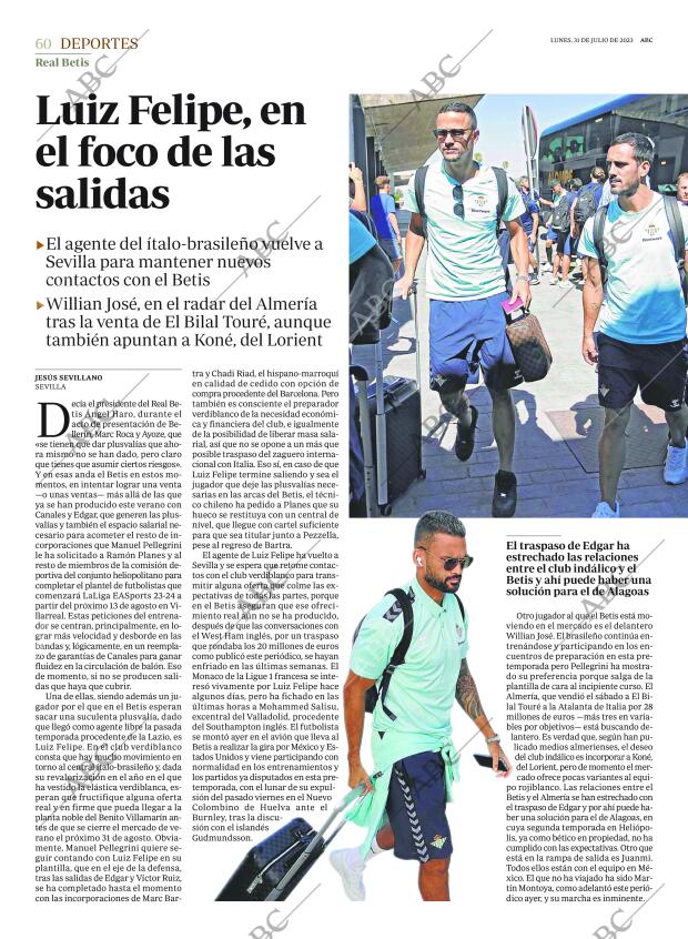 ABC SEVILLA 31-07-2023 página 60