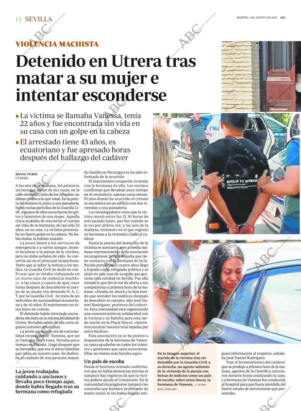 ABC SEVILLA 01-08-2023 página 14