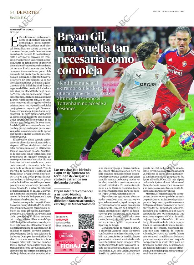 ABC SEVILLA 01-08-2023 página 54