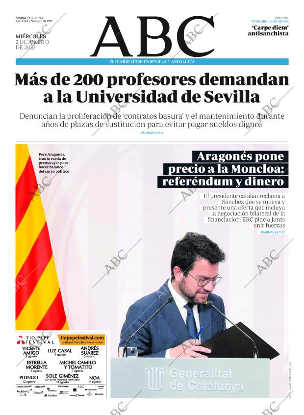 ABC SEVILLA 02-08-2023 página 1