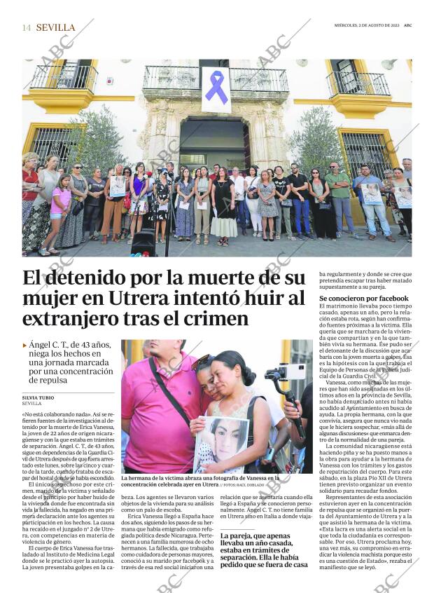 ABC SEVILLA 02-08-2023 página 14