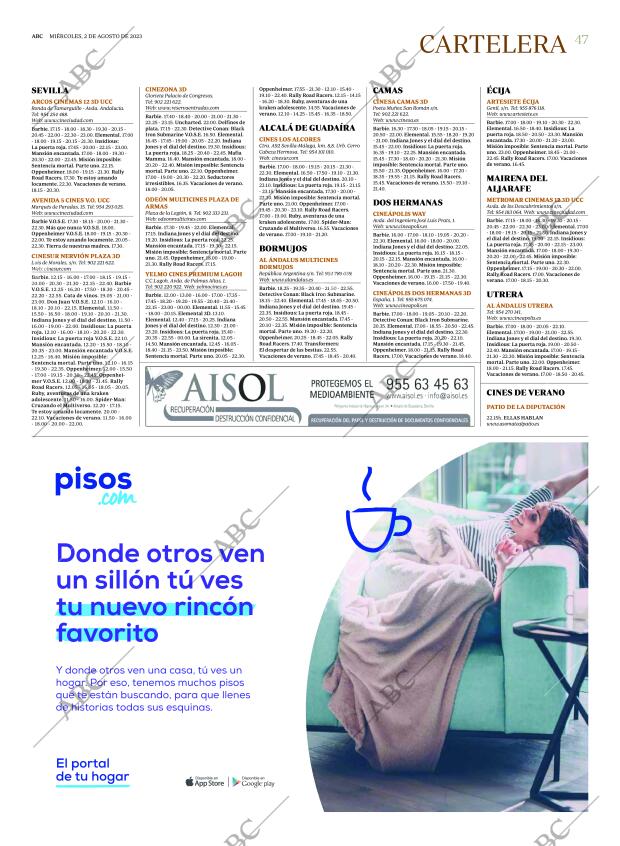 ABC SEVILLA 02-08-2023 página 47