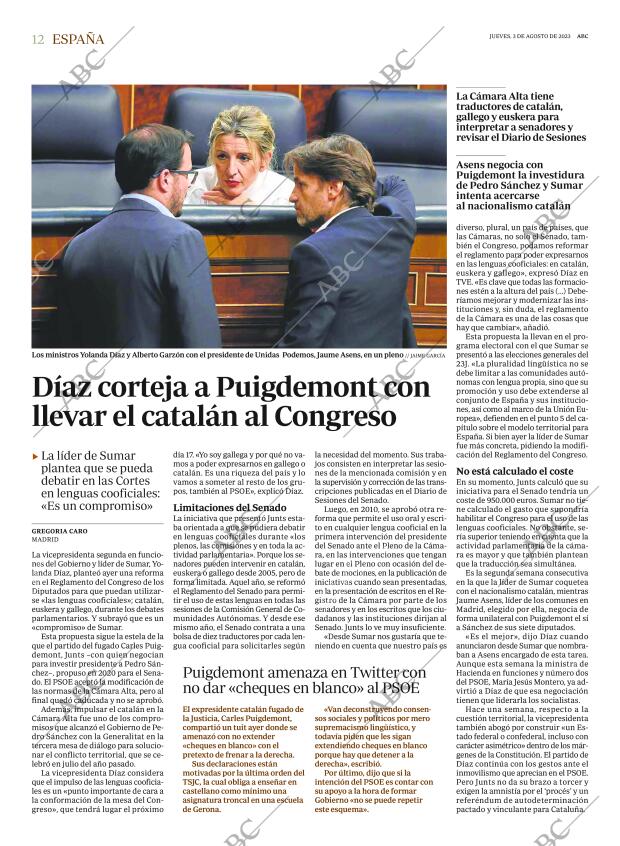 ABC MADRID 03-08-2023 página 12