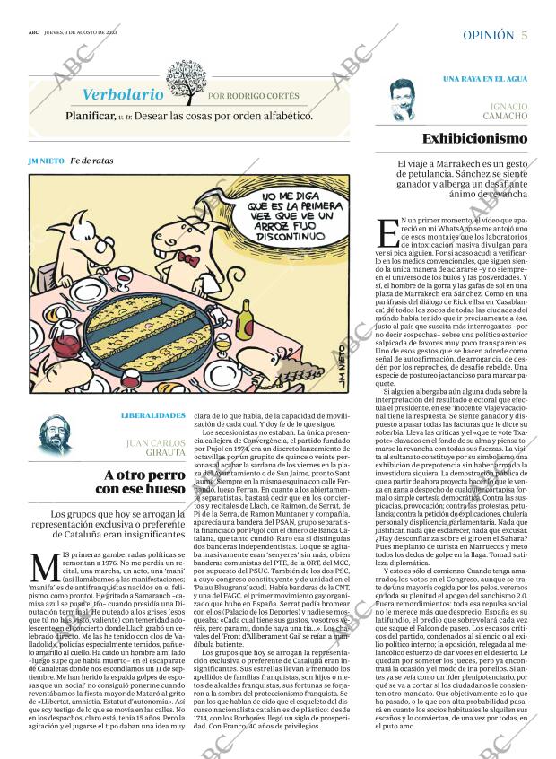 ABC MADRID 03-08-2023 página 5