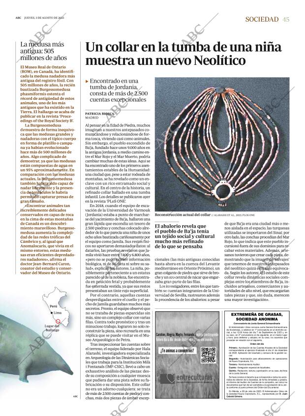 ABC SEVILLA 03-08-2023 página 45