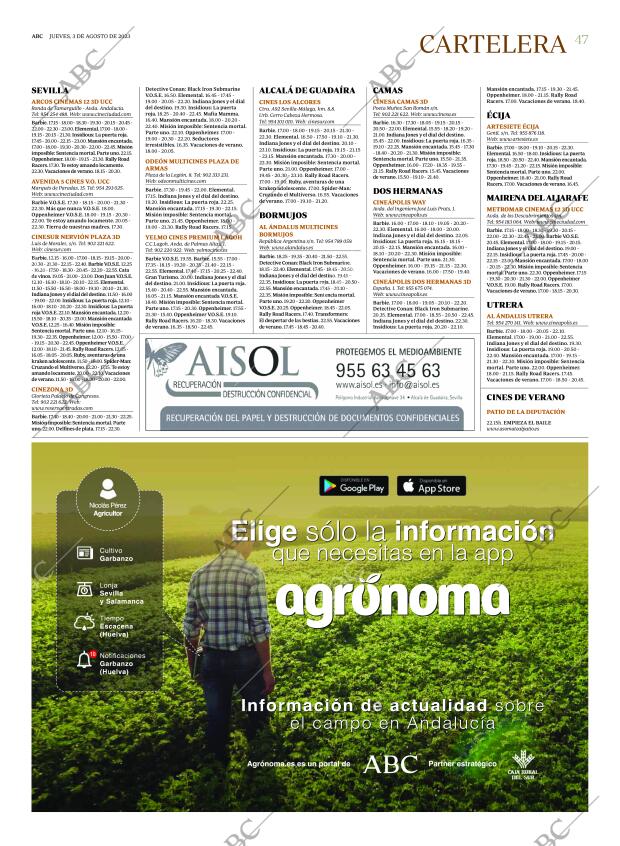 ABC SEVILLA 03-08-2023 página 47